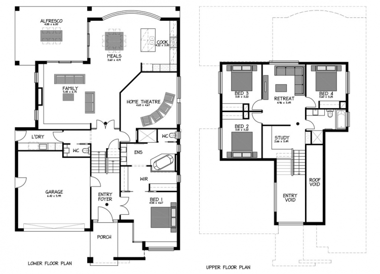 Rossdale Homes Bellevue Floor plan