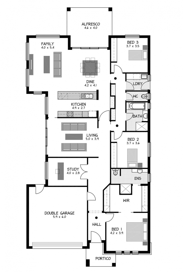Rossdale Homes Clovelly Floor plan