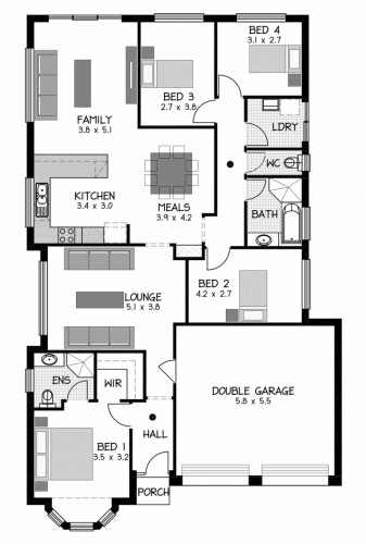 Rossdale Homes Envoy Floor plan
