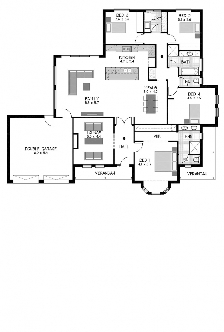 Rossdale Homes Morialta Floor plan