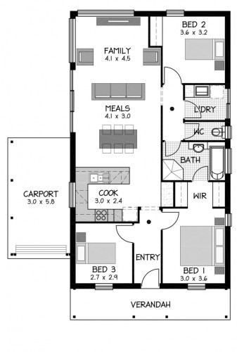 Rossdale Homes Norwood Floor plan