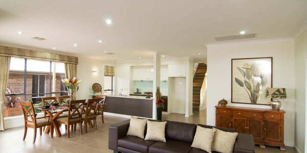Teringie meals family kitchen Double Storey Custom Home Builder Adelaide South Australia