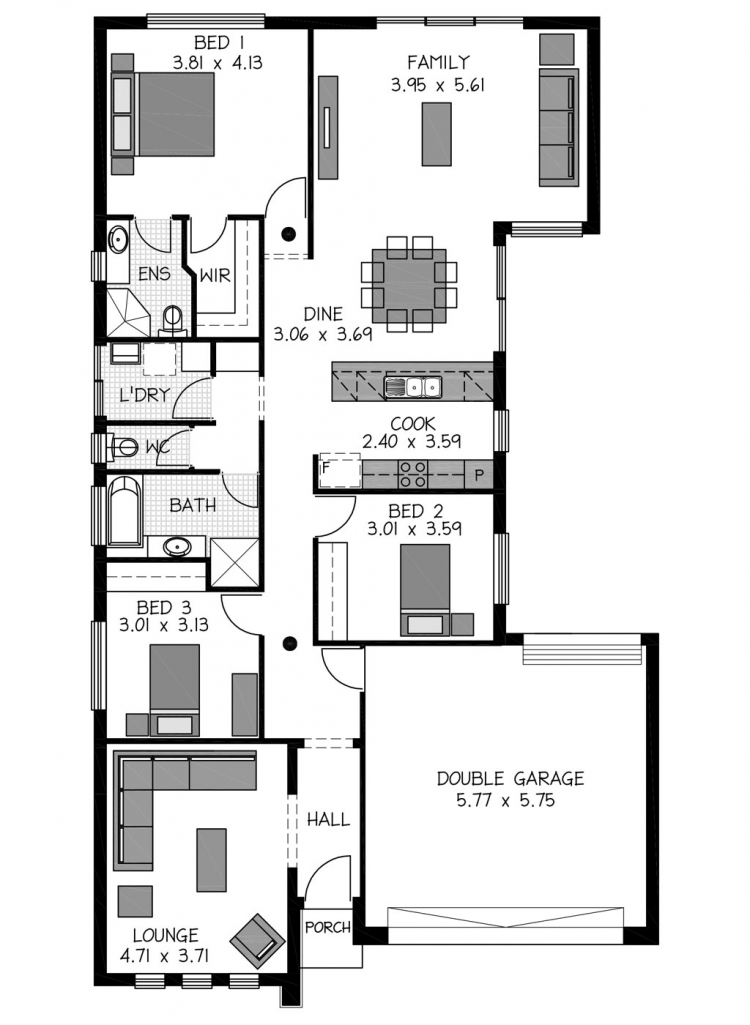 Rossdale Homes Kyton 152 Floor plan ScaleWidthWzc1MF0