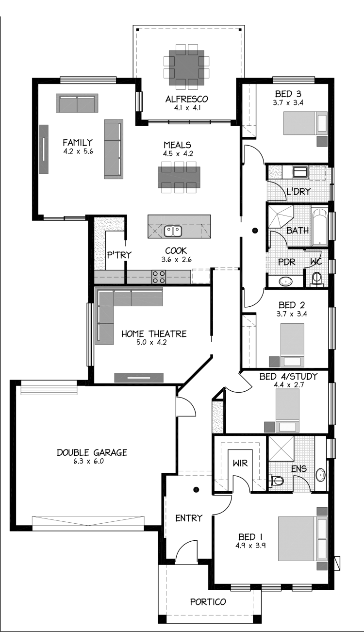 Arlington Virginia sales sketch BW