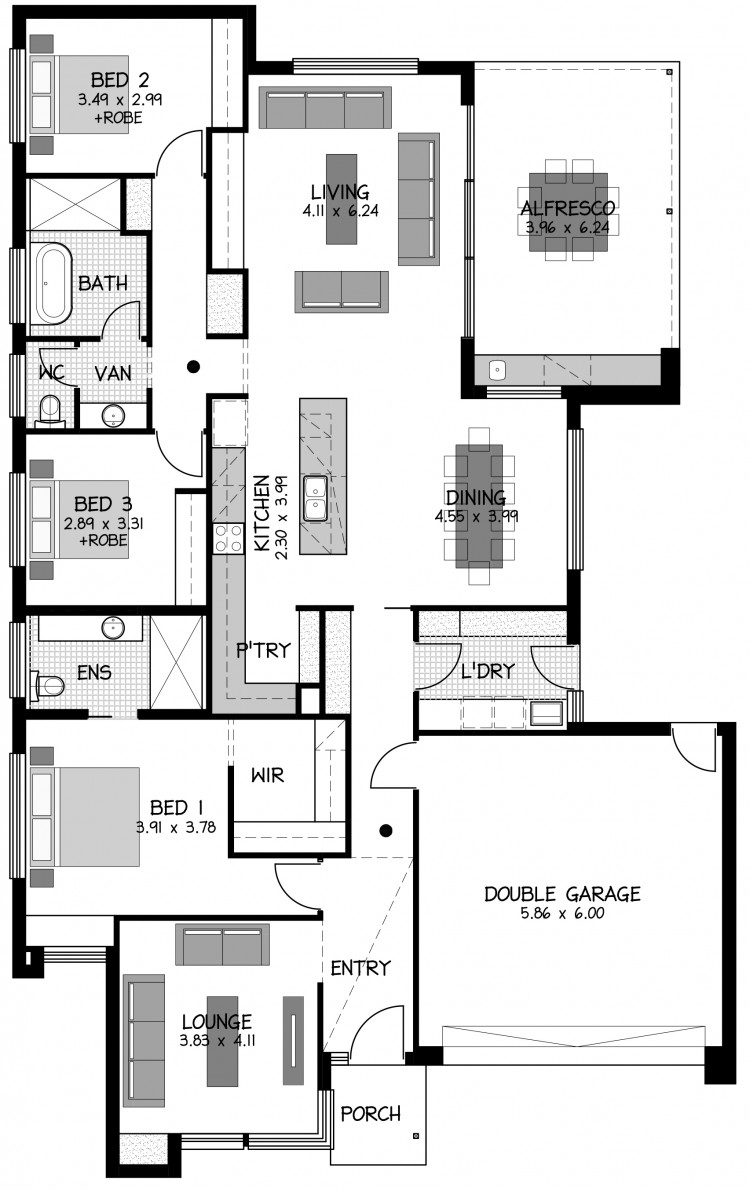 CLARENDON 256 RHS NCC SALES SKETCH bw