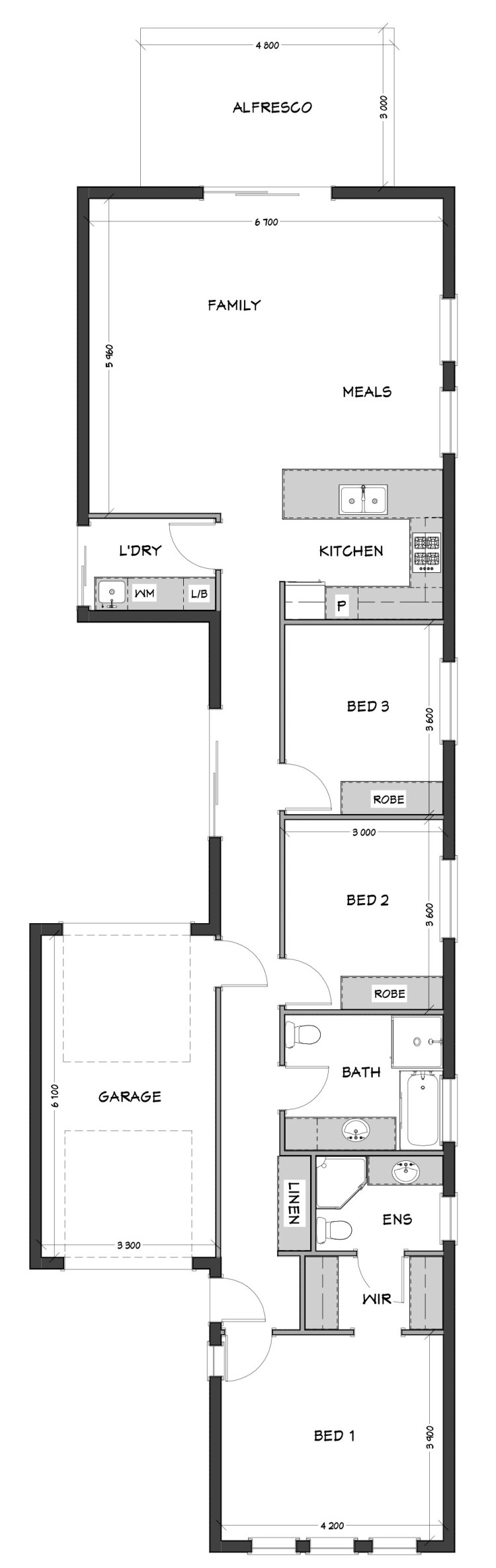 Tatiara H1 Floor Plan