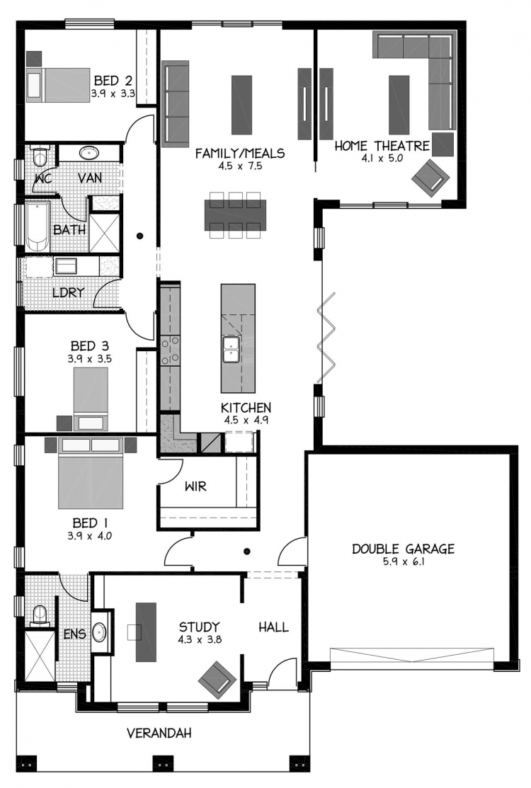 Rossdale Homes Aldgate Floor plans
