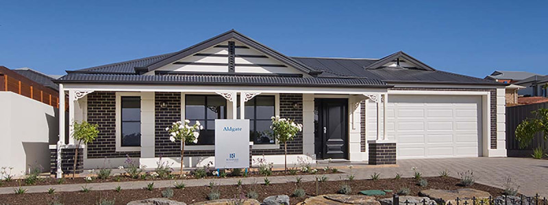 Aldgate front elevation Split Level Custom Home Builder Adelaide South Australia