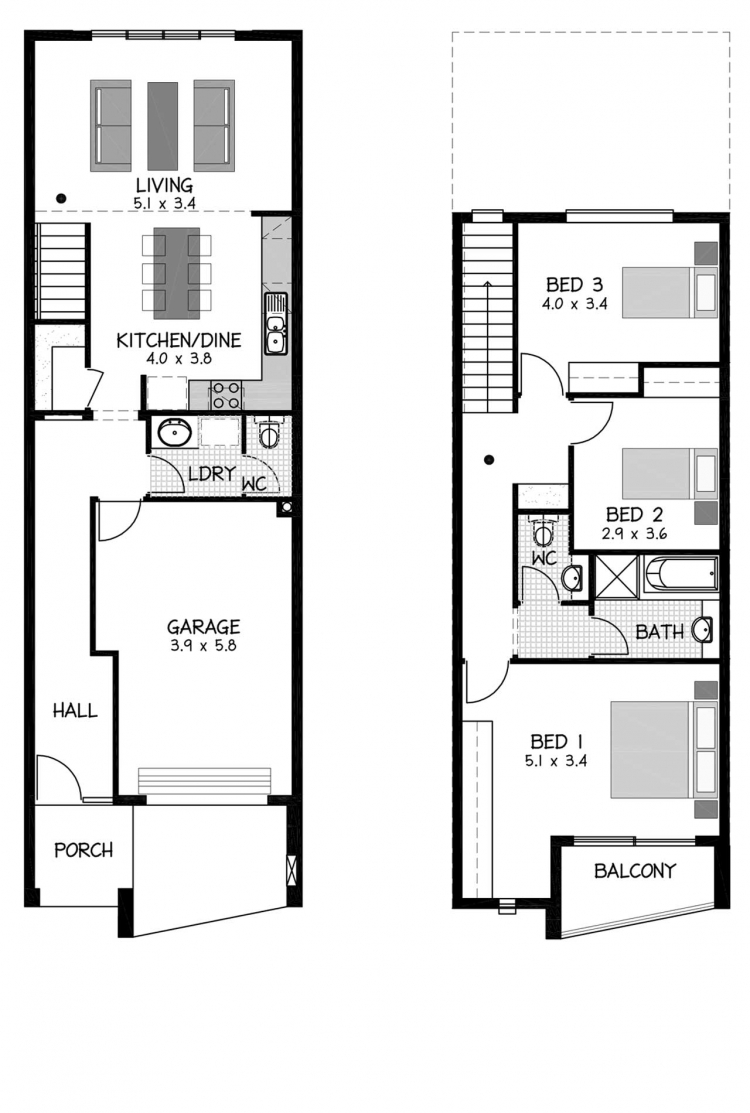 Rossdale Homes Atlanta Floor plan