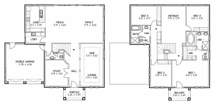 Rossdale Homes Heysen Floor plan