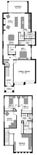 Rossdale Homes Holdfast Floor plans ScaleWidthWzc1MF0 v2