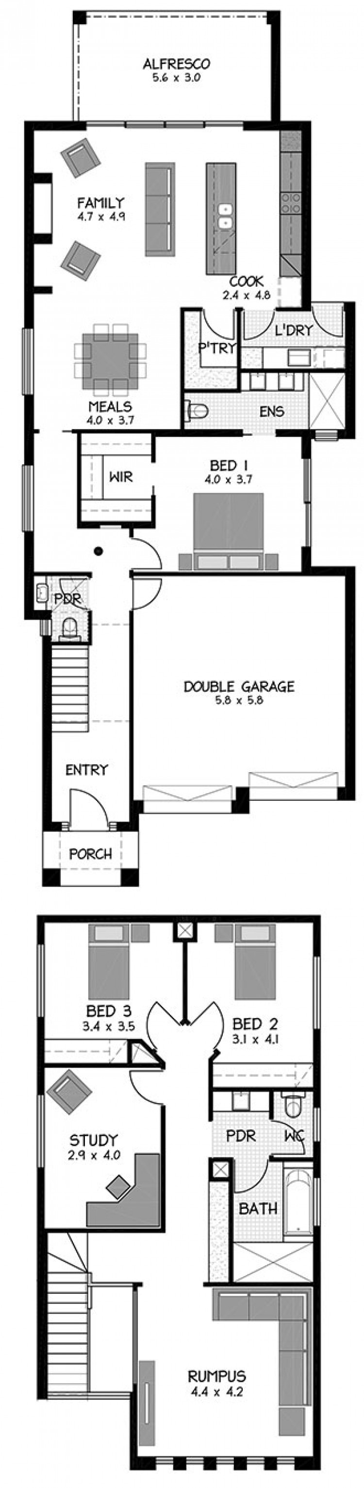 Rossdale Homes Holdfast Floor plans ScaleWidthWzc1MF0 v2