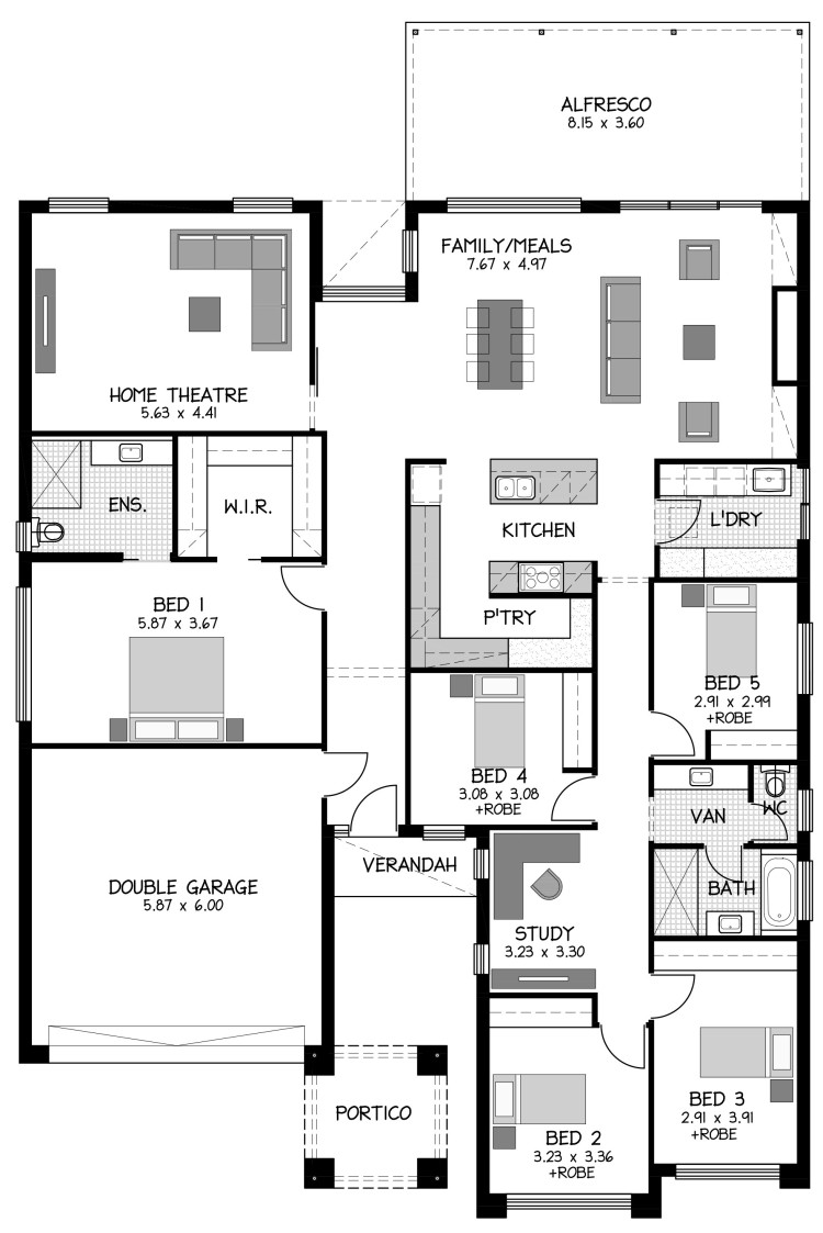 MONACO LHS NCC SALES SKETCH bw