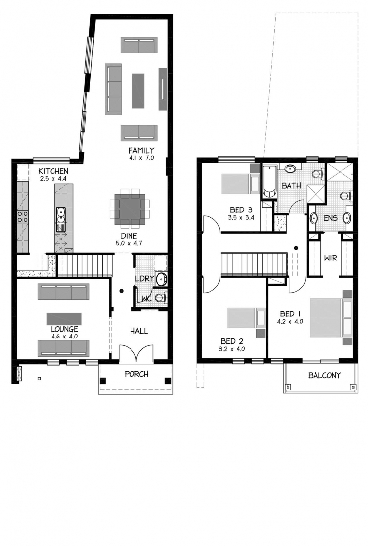Rossdale Homes Sierra Floor plan
