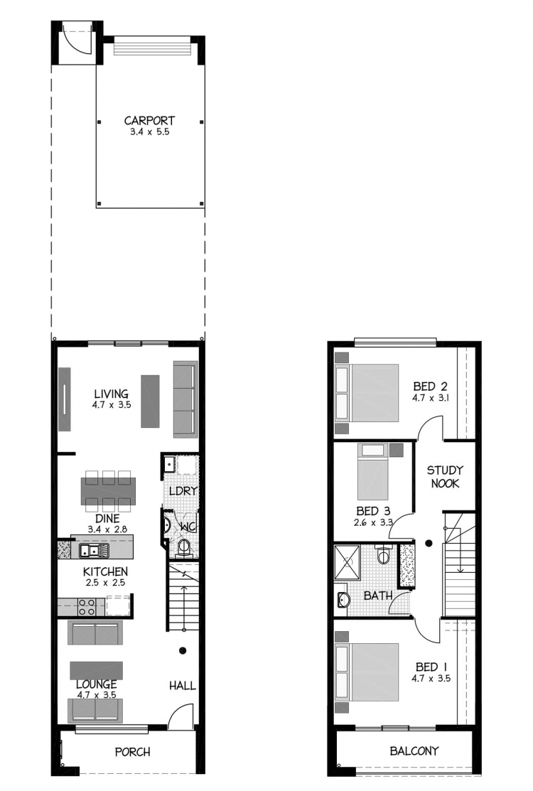 Rossdale Homes Syracuse Floor plan
