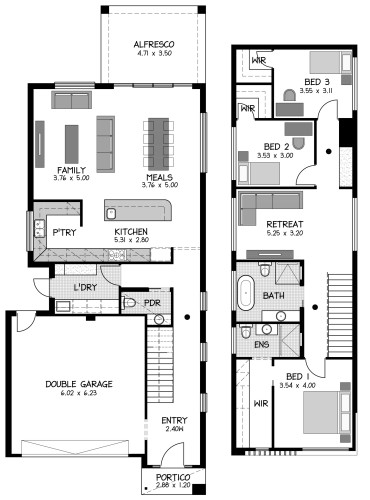 TRINITY SS 1 lower 2 upper bw