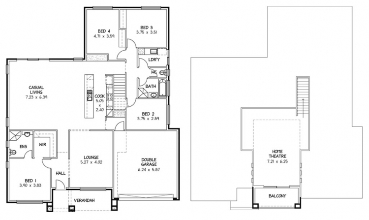 Rossdale Homes Waitpinga Floor plan