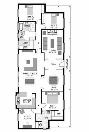 Rossdale Homes Woodside Floor plan