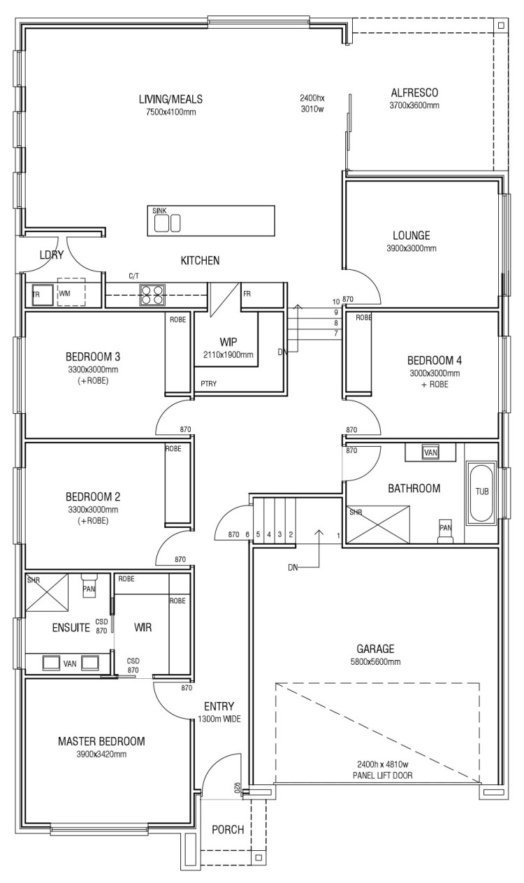 51 Lighthouse Dr. Hallet Cove Floor Plan