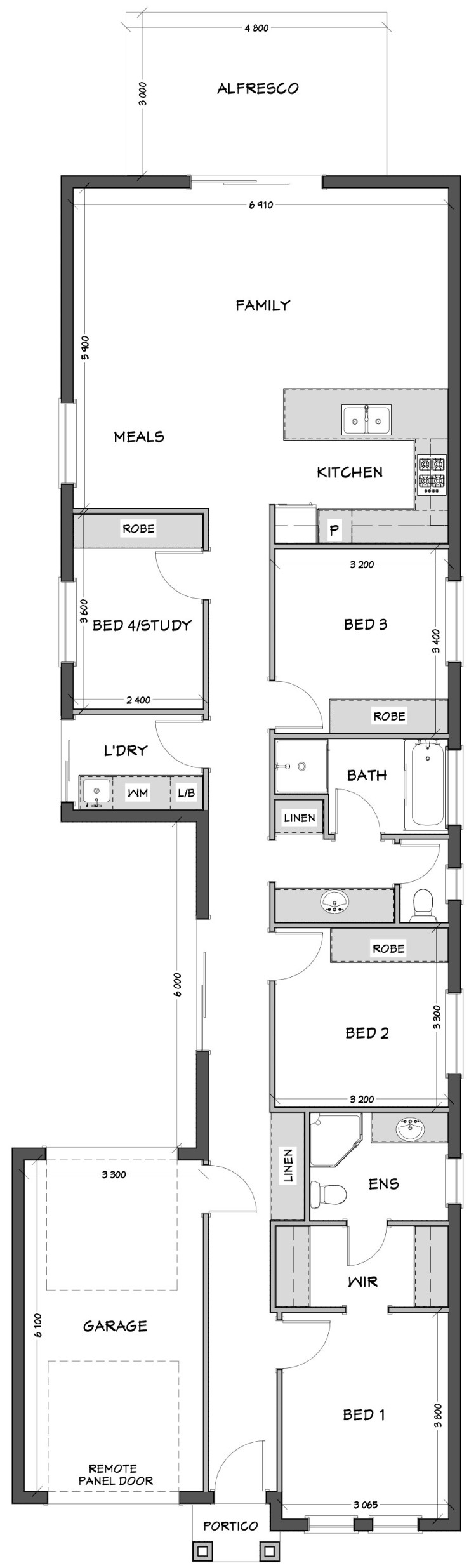 Pompoota Floor Plan