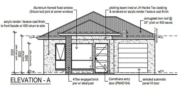 todd place elevation front