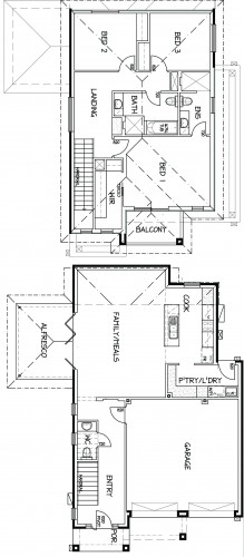 Floor Plan 16161WD HOUSE 1