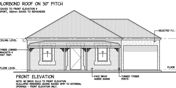 Facade RHS Carport