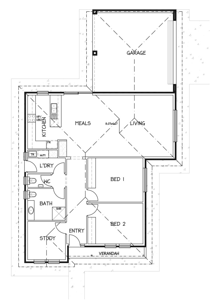 11.51 x 19 Floor plan