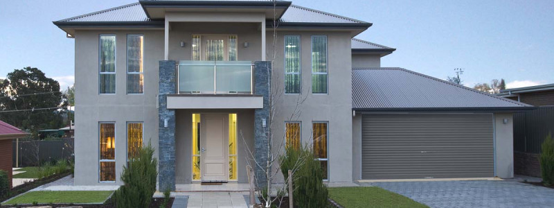 Bonython front with rollerdoor no sign