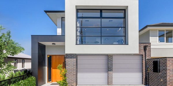 Broadway Front Elevation Garage