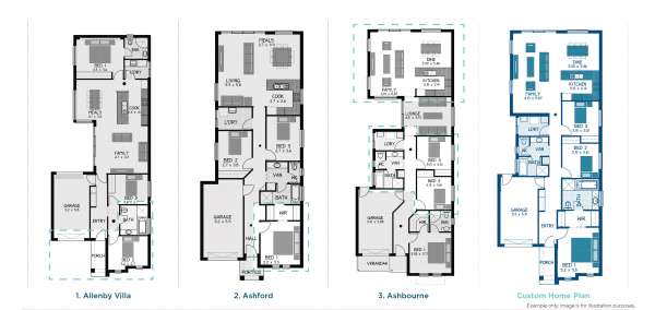 Rossdale Homes Website Custom Home Floor Plan